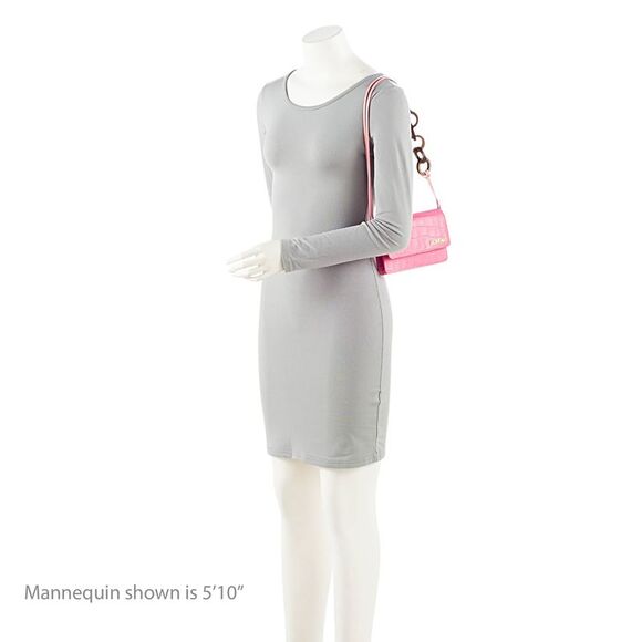 Jacquemus Croc Embossed Leather Le Riviera Shoulder Bag - Picture 5 of 10